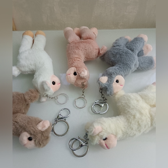 🌿 5/$15🌿Cute Plush Baby Camel Keychain, Bag, Backpack Charm, Car Pendant, 7" H - Picture 8 of 8